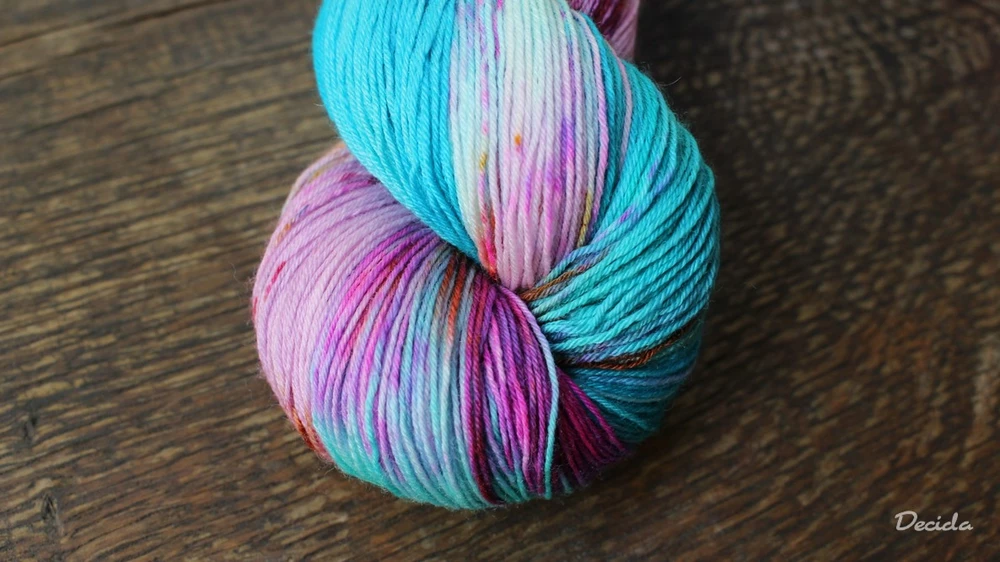 "Ráj pro Menhadeny 3"  Merino/hedvábí 2mm