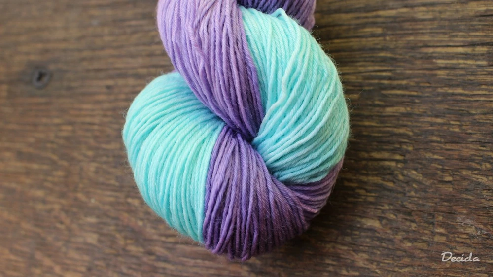 "Pomněnky - tmavší"  extra MERINO se sw 3mm