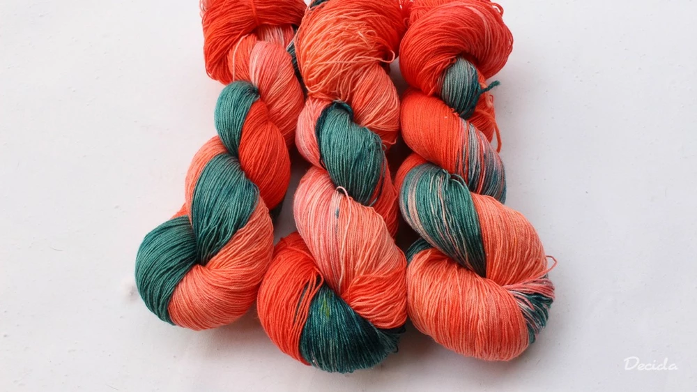 "Salmon"  Merino/hedvábí 2mm
