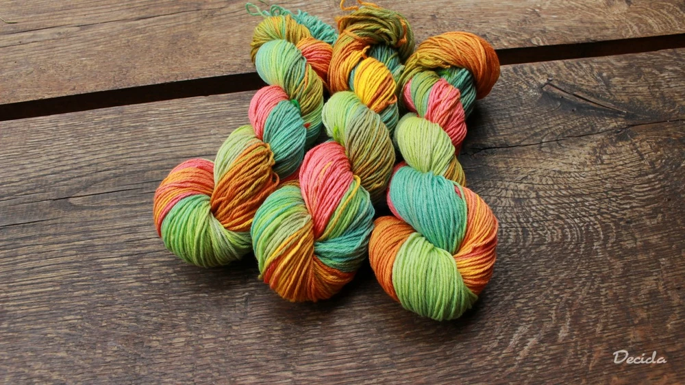 "Lesní skřítek" Merino/hedvábí 4mm 