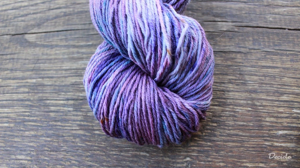 "Lilla" Merino/hedvábí 4mm 