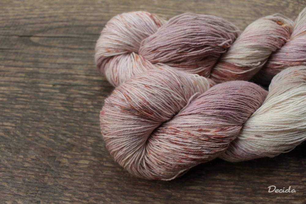"Sahara" Merino/hedvábí 2mm