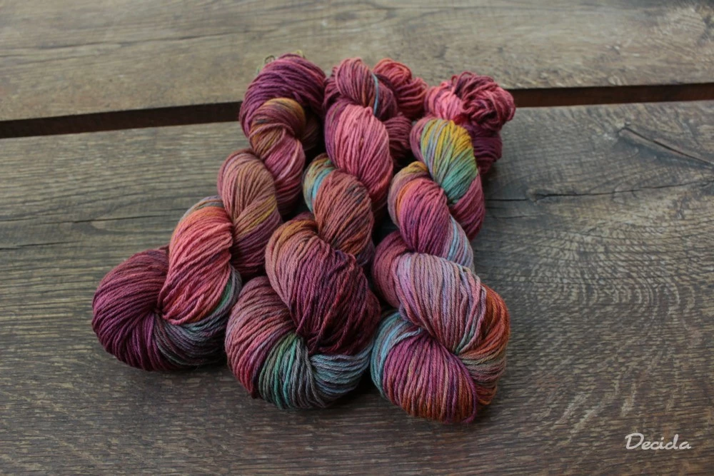 "Step by step" Merino/hedvábí 4mm 