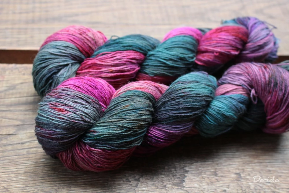 "Ojos del Salado" merino/hedvábí 2mm