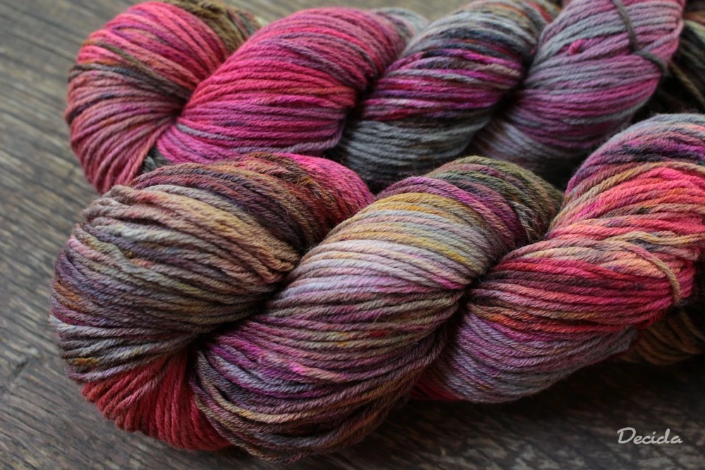 "Agentka" Merino/hedvábí 4mm
