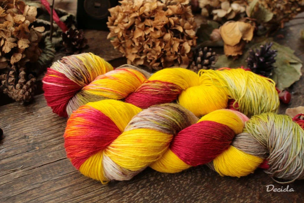 "Sluníčko pálí" extra MERINO se sw 3mm