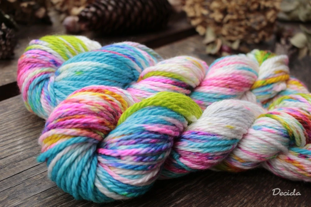 "Bonbónky" Chunky merino sw 100m/100g