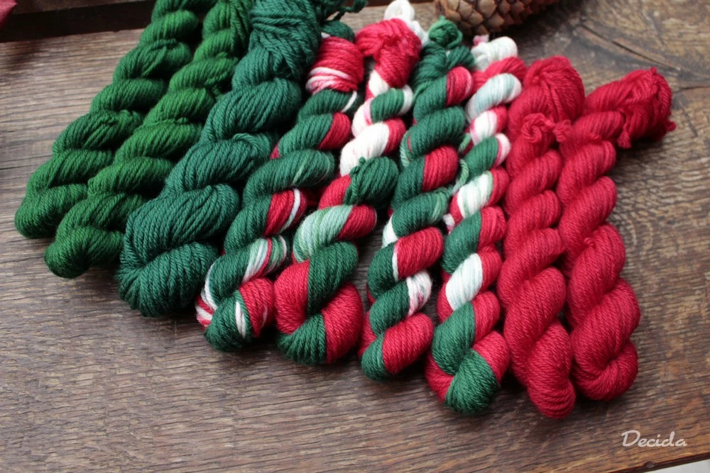 Minis 10 - set á 20g merino sw 225/100g