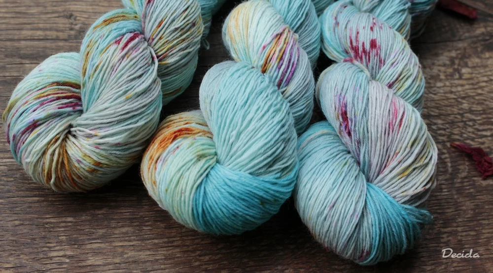 "Crazy blue" extra MERINO se sw 3mm