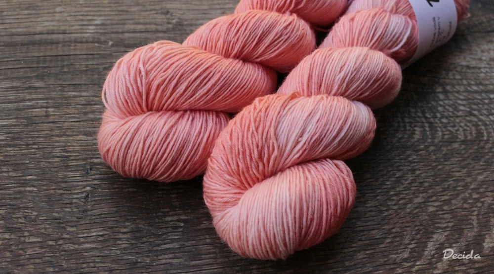 "Lososová" extra MERINO se sw 3mm
