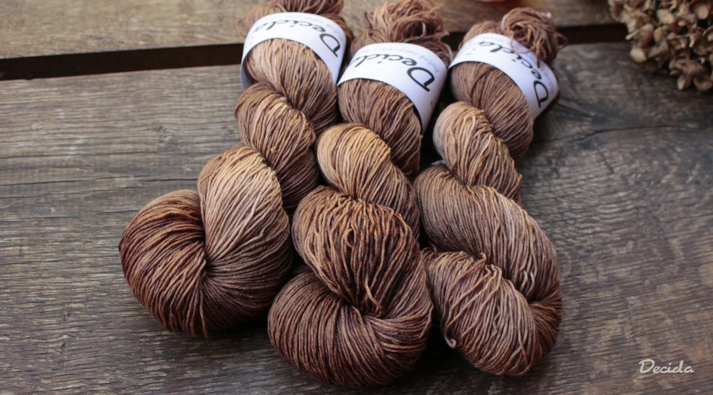 "Hnědá" extra MERINO se sw 3mm