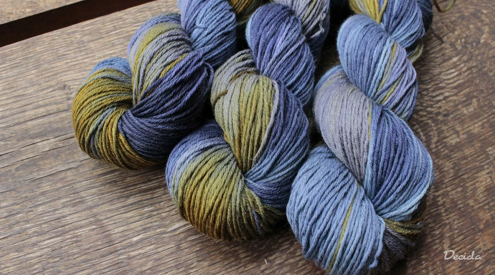 "Poustevník" Merino/hedvábí 4mm 