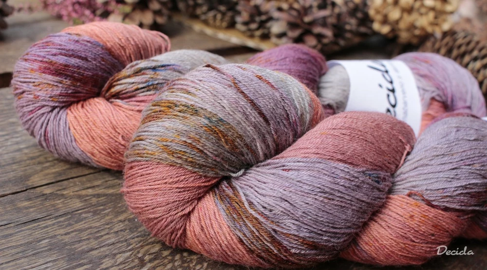 "Majala" merino/hedvábí 2mm