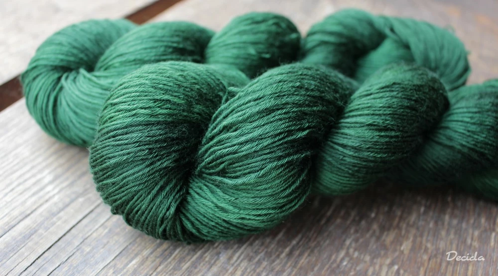 "Green emerald" -  extra MERINO se sw 3mm