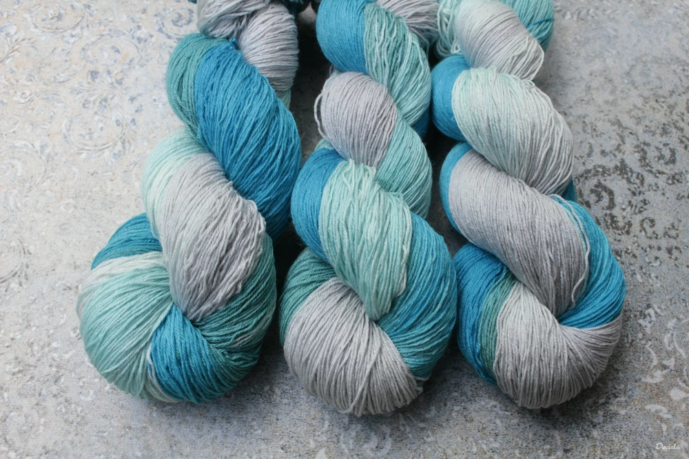 "En tu luz" merino/hedvábí 2mm