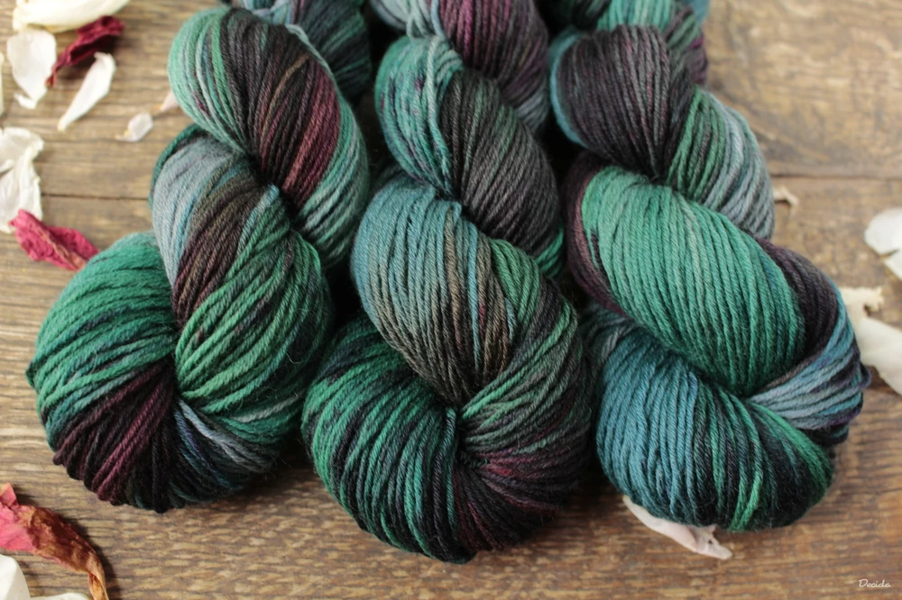 "Posvátný strom" - extra MERINO se sw 4mm