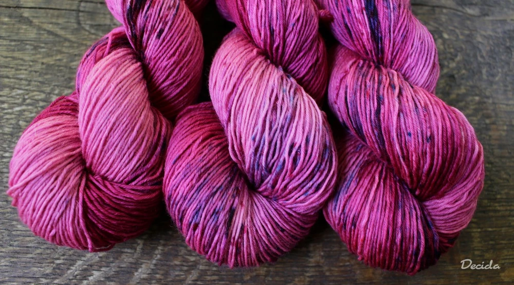 "Pinkie love" -  extra MERINO se sw 3mm