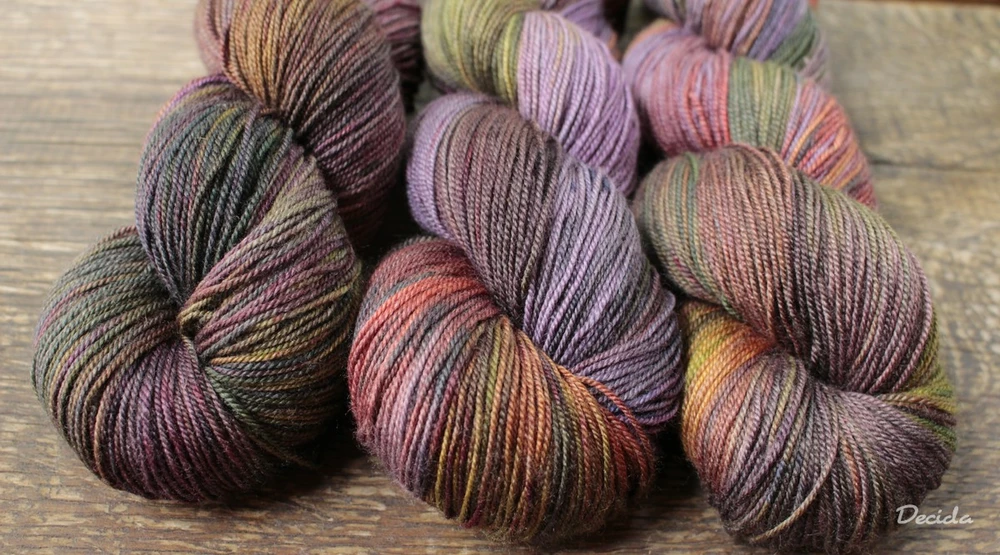 "Forest road" - 70%merino/10%kašmír/20%hedvábí