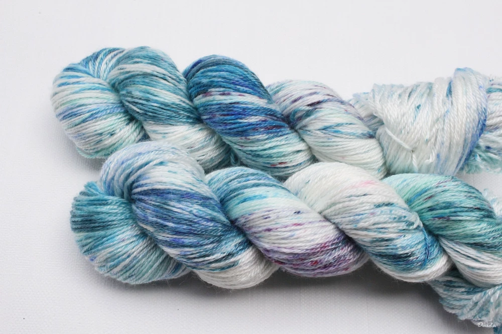 "Teal passion" Novinka Merino/tencel 333m