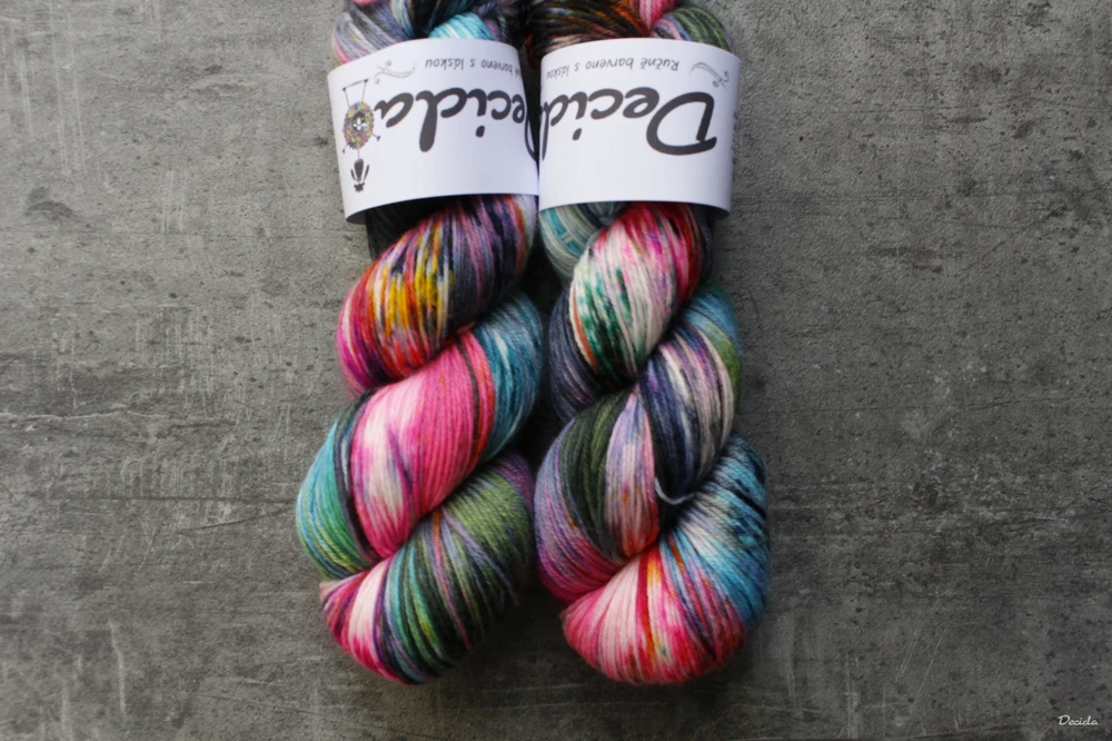 "Wakanao" EXTRA Merino sw/polyamid 365m/100g