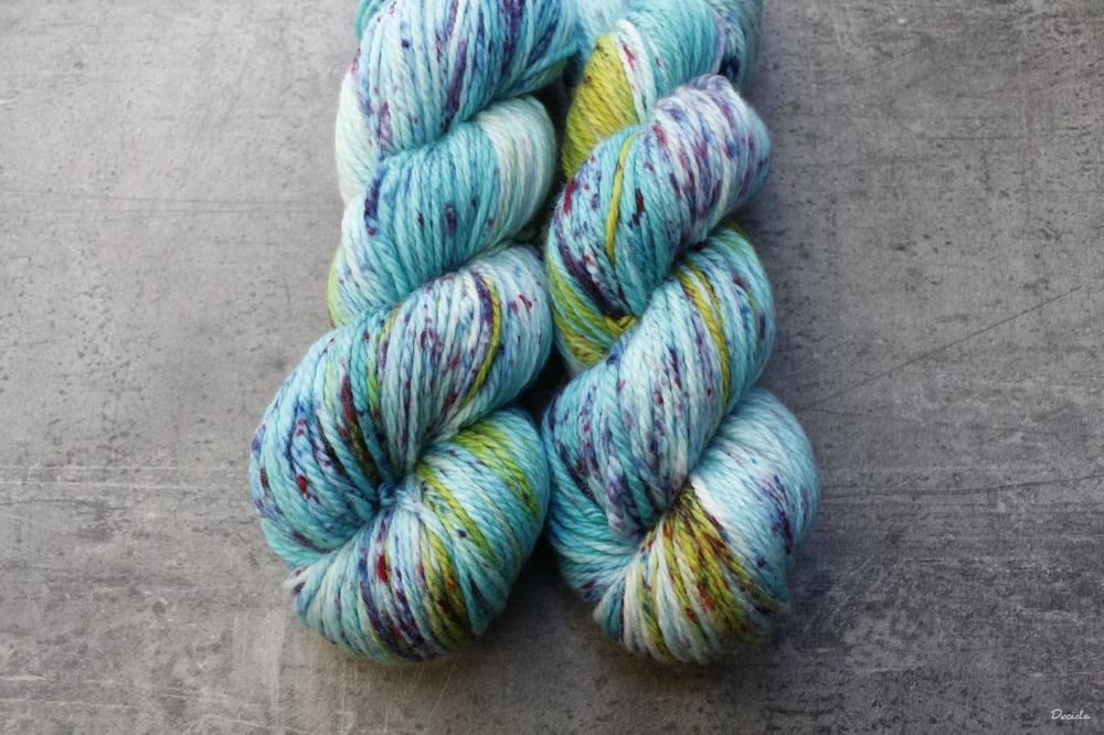 "V dešti tančím" - merino/kašmír/nylon ARAN 166m/100g