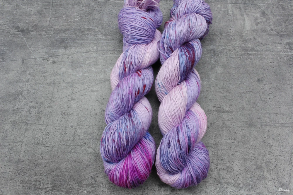 "Crazy lila" -  extra MERINO se sw 3mm