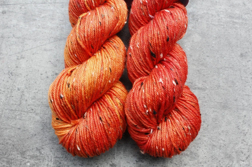 "Squirell" Donegal DK - 85% merino a 15% donegal nopky