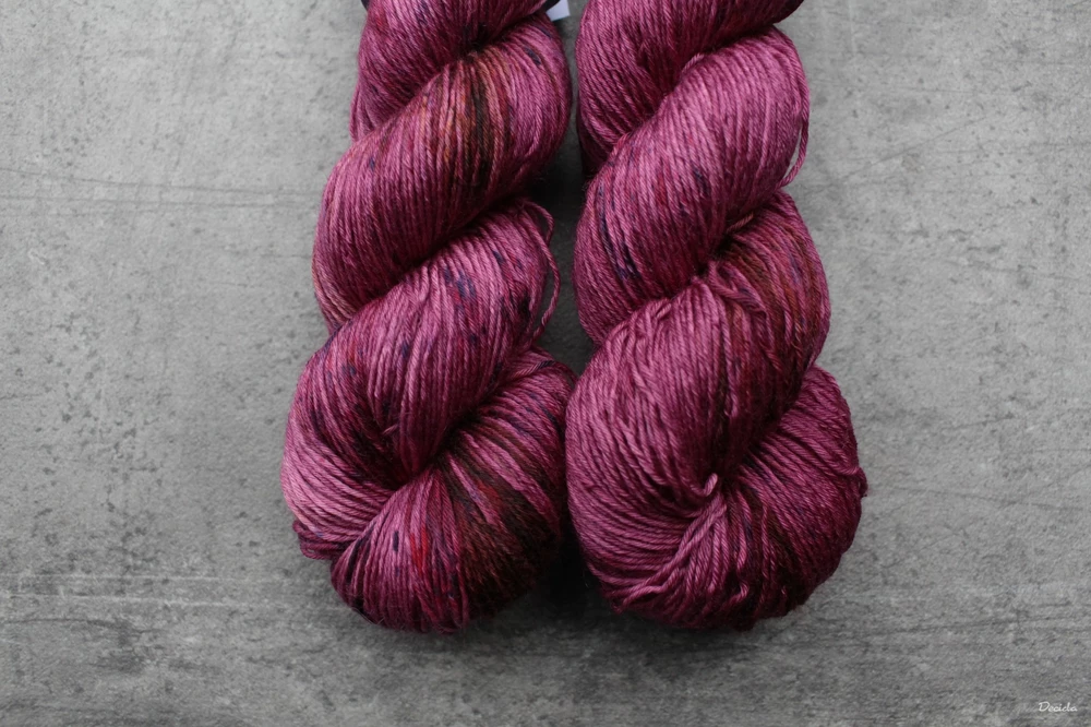 "Burgundy" -  extra MERINO se sw 3mm