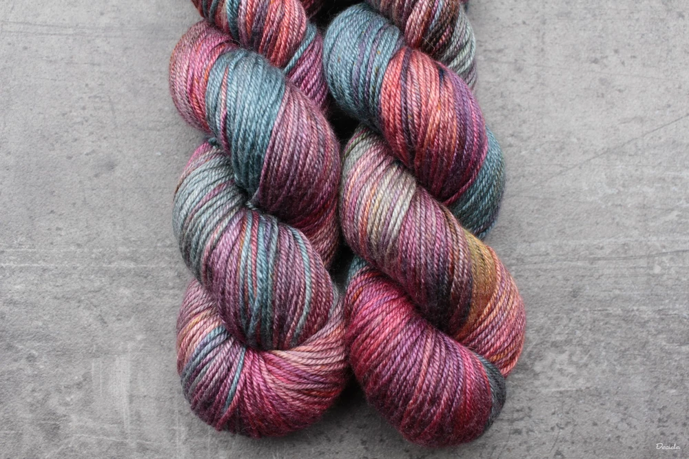 "Wine grapes" merino/hedvábí 50/50 