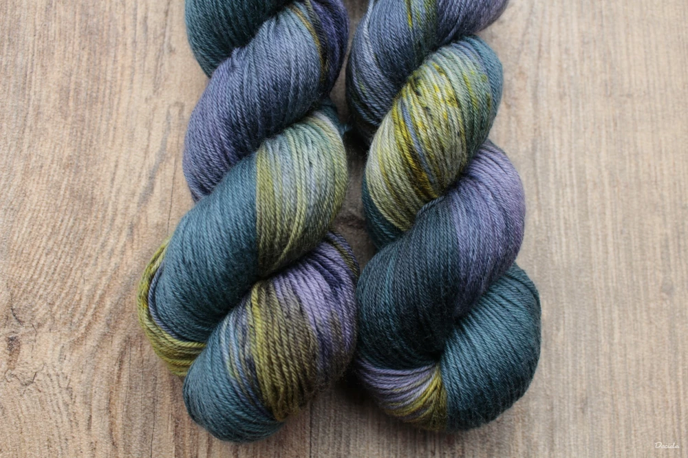 "Green needles" EXTRA Merino sw/polyamid 365m/100g