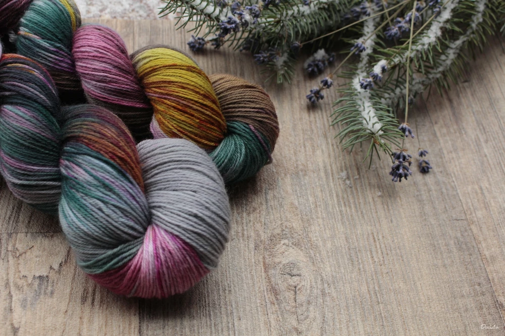 "Harmony" EXTRA Merino sw/polyamid 365m/100g