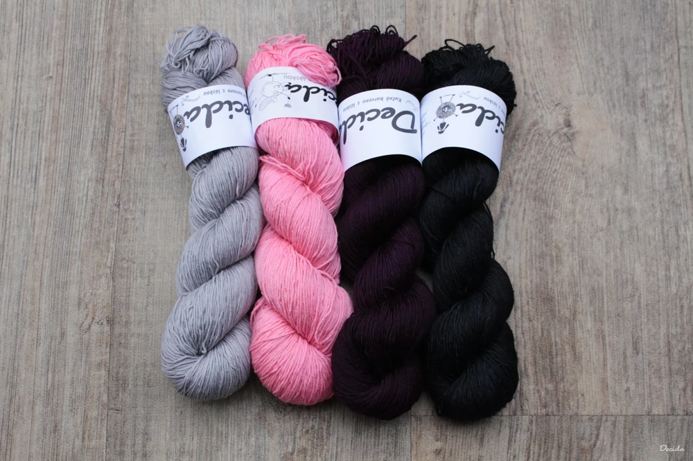 Set 6 - 400g extra MERINO se sw 3mm