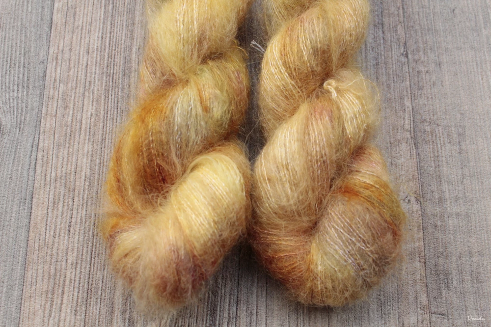 "Obilí" - 72%mohér/28%hedvábí 50g NOVINKA