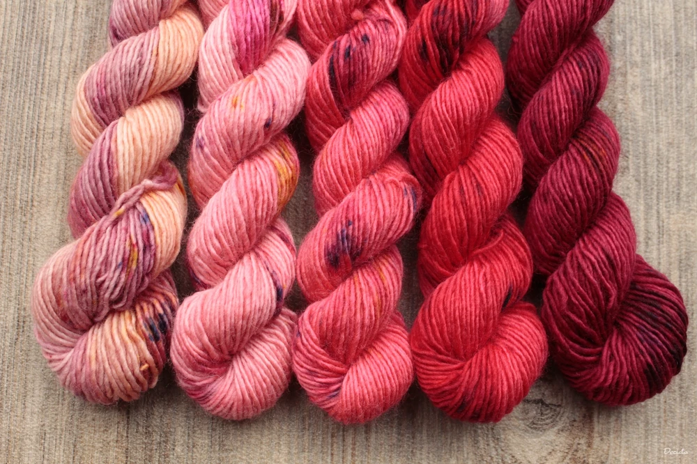 1. Set minis 5x20g fingering JEDNONITKA