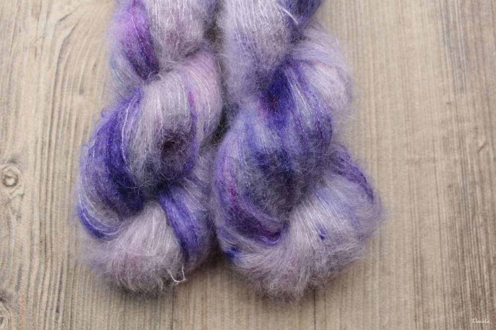 "Ohňostroj" - 72%mohér/28%hedvábí 50g NOVINKA