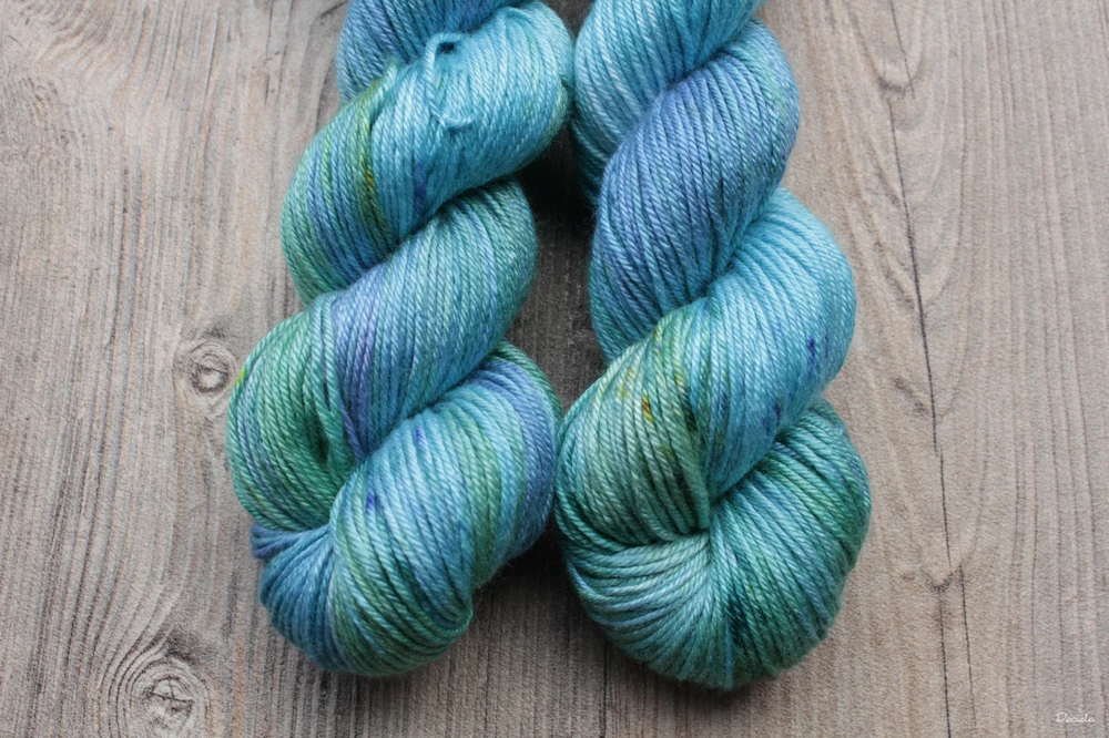 "Agua" merino/hedvábí 50/50 212m