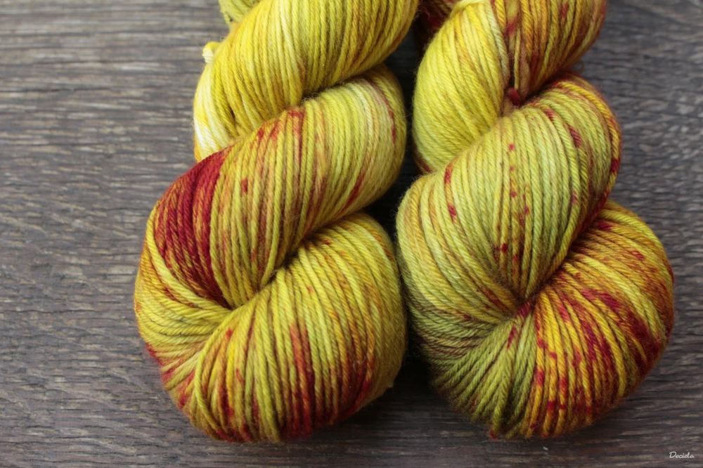 "Summer apple" - NOVINKA  Merino sw/polyamid 270m/100g