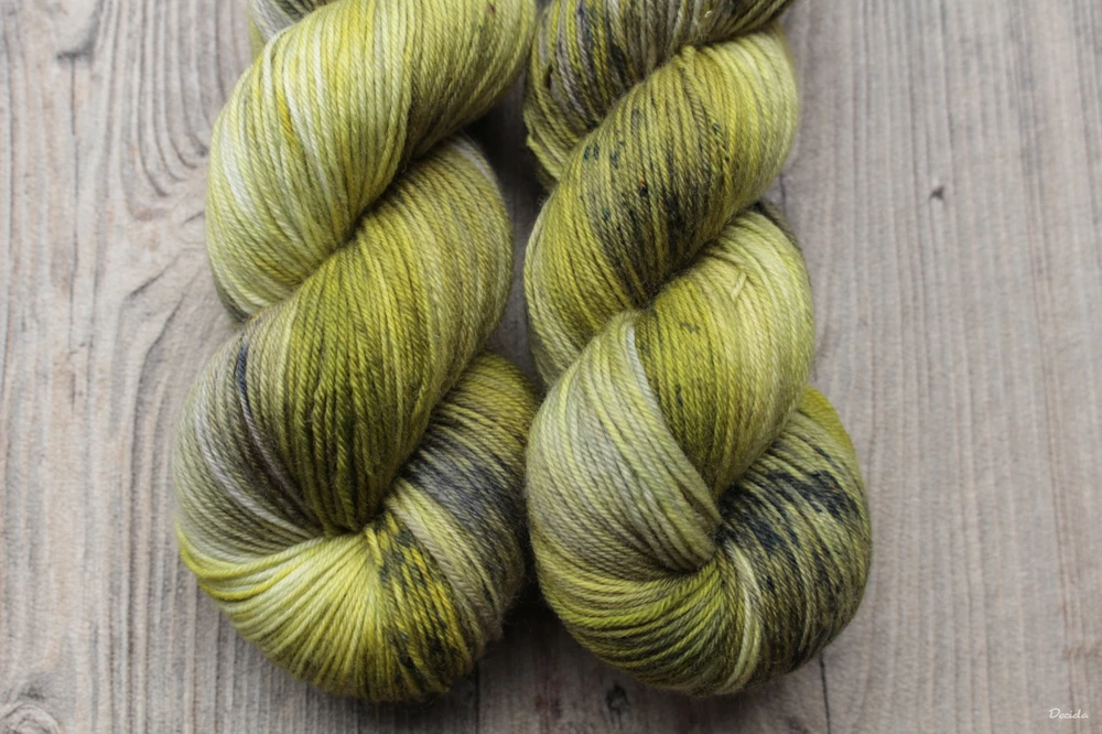 "Green Olives" - EXTRA Merino sw/polyamid 365m/100g