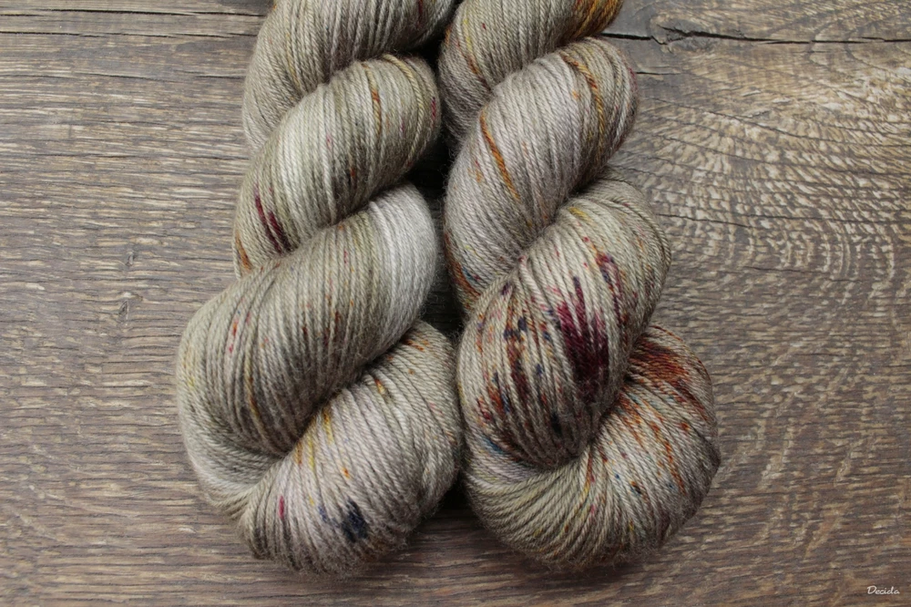 "Olive" - EXTRA Merino sw/polyamid 365m/100g