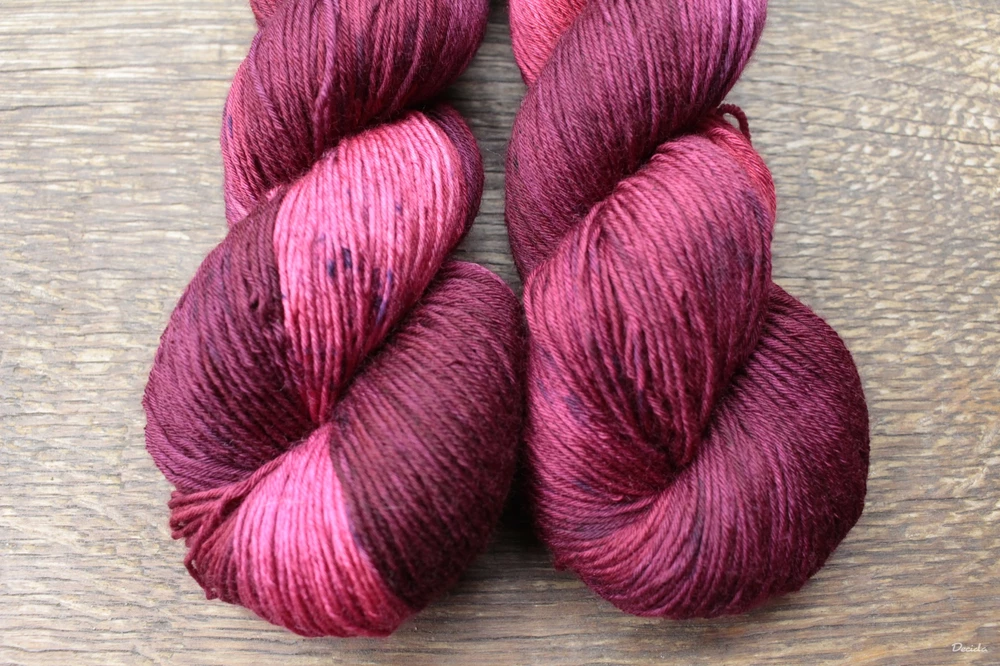 "Warm Burgundy" -  extra MERINO se sw 3mm