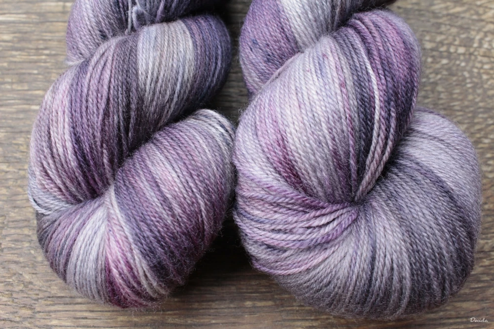 "Purple gray" Merino sw/polyamid 510m