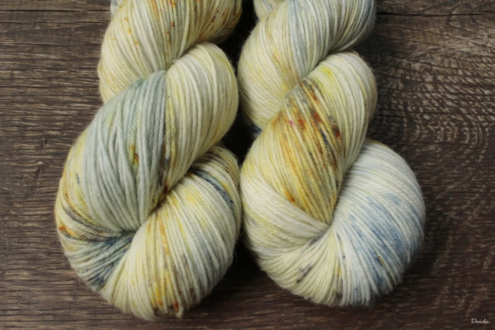 "Gold river" - EXTRA Merino sw/polyamid 365m/100g