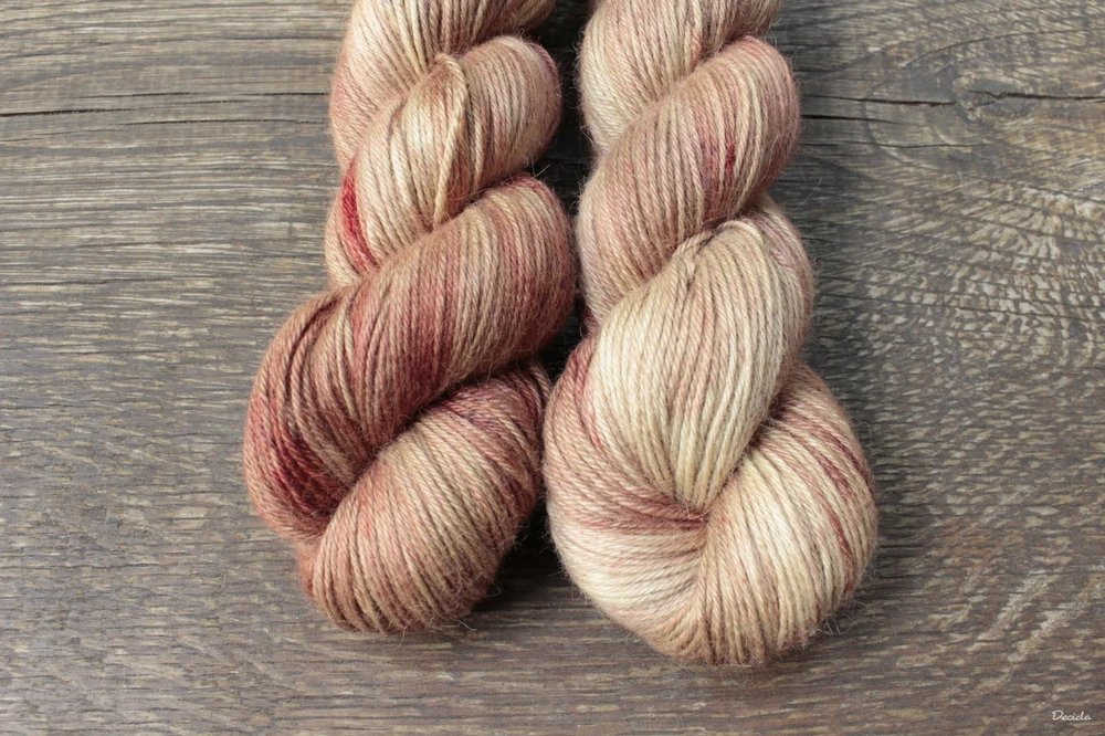 "Brum Brown" alpaca/hedvábí 80/20 (262m)