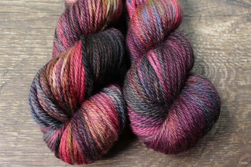 "Little Girl" - merino/kašmír/nylon ARAN 166m/100g