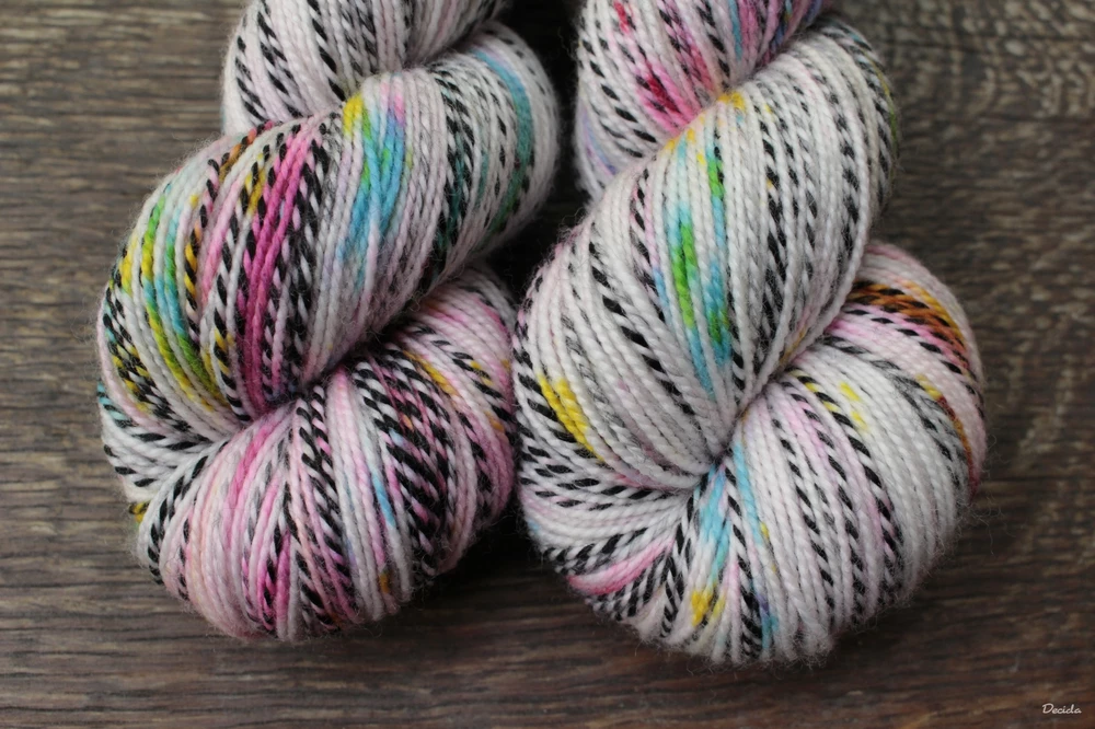 "Crazy Zebra" - ZEBRA Merino sw/nylon 365m/100g
