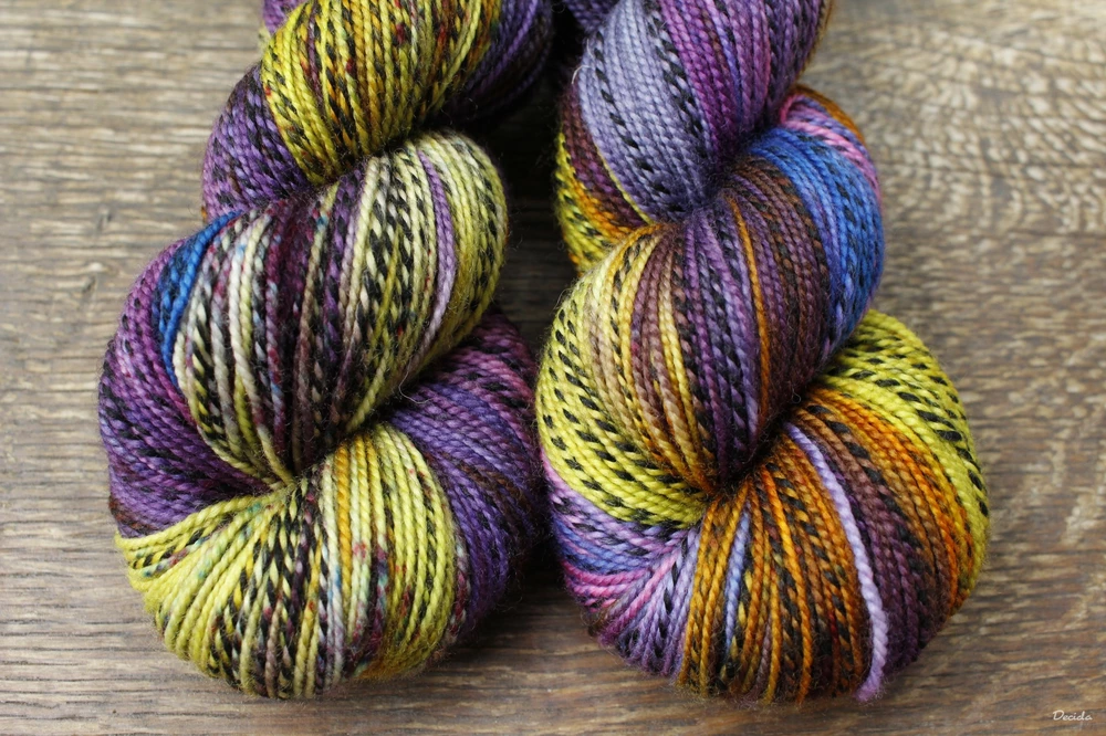 "Meadow flowers" - ZEBRA Merino sw/nylon 365m/100g