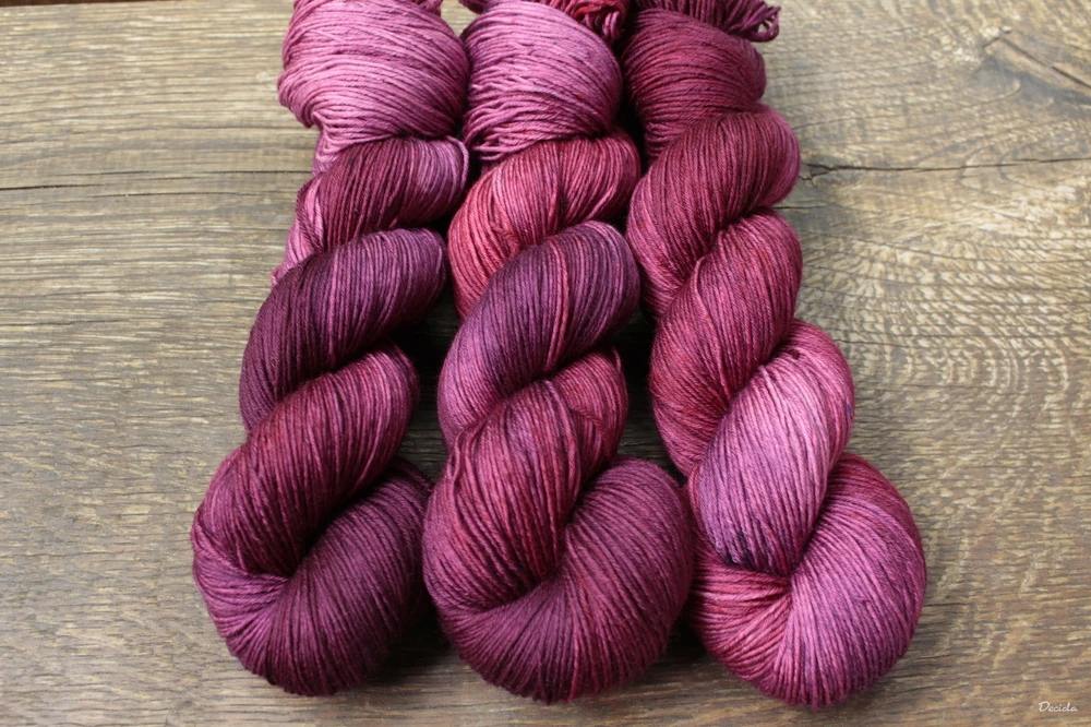 "Warm burgundy" -  extra MERINO se sw 3mm