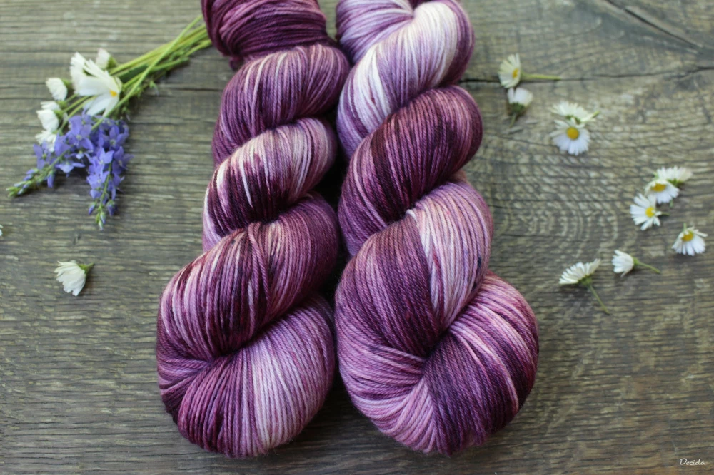 "Light Burgundy" - EXTRA Merino sw/polyamid 365m/100g