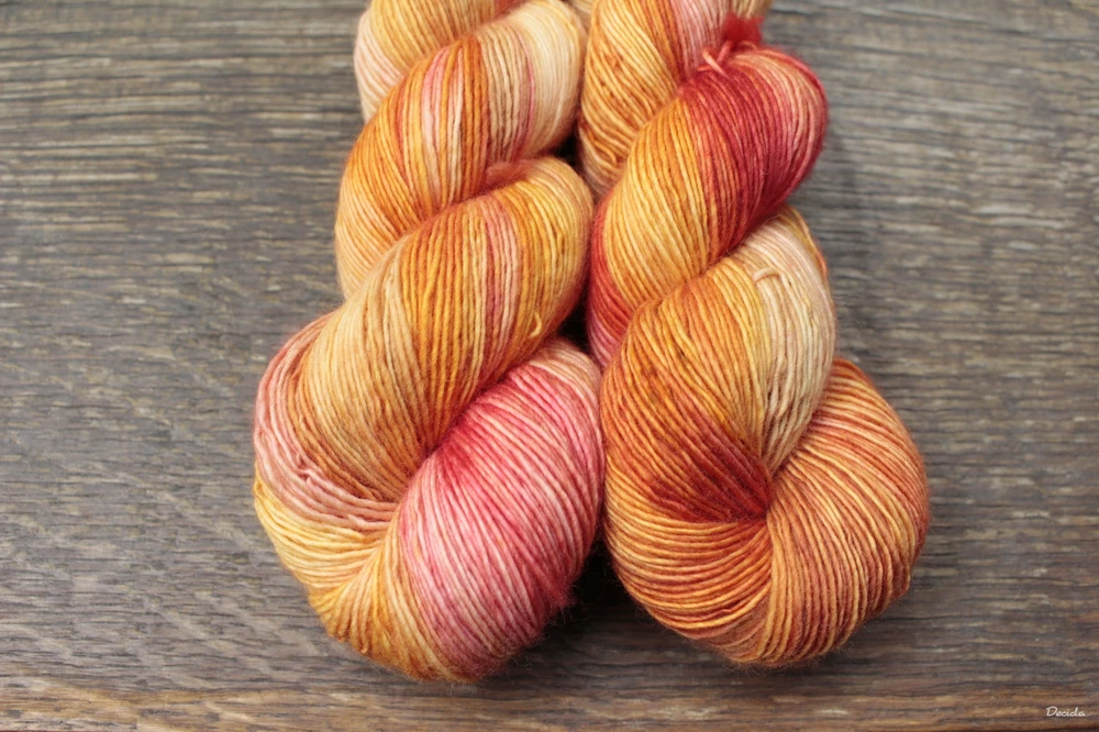 "Pomeranče" -  Single MERINO 366m