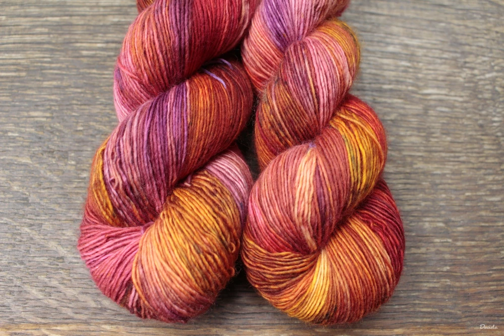 "Ohlivé léto" -  Single MERINO 366m